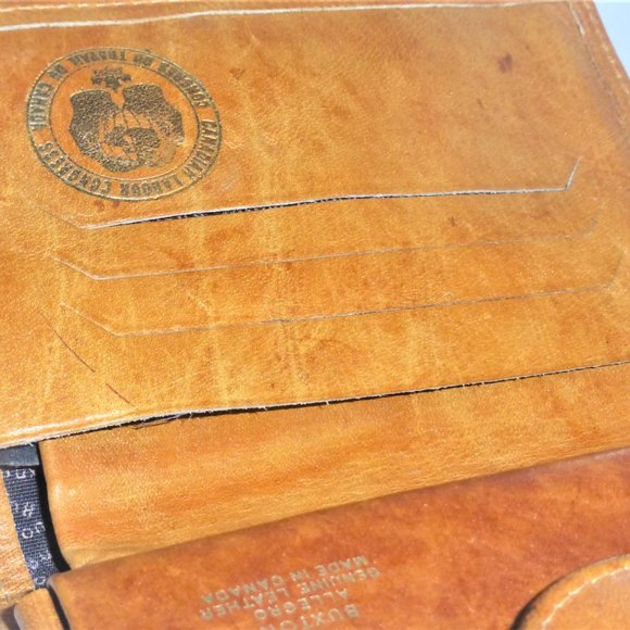 BUXTON Vintage LEATHER WALLET Credit Card Holder Purse Change Purse - Picture 9 of 10